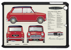Austin Mini Cooper 1962-64 Small Tablet Covers